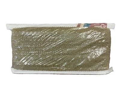 Conso 1/2" Estilo Desplazamiento Trenza Gimp Ribete. Color "Alcachofa".  9940 L28 36yds Foto 1 de 2
