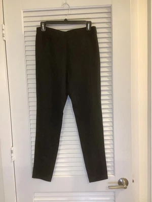 Pantalón de vestir IRO negro cónico 38 de lujo elegante noche elegante frente plano Foto 1 de 4