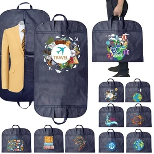 Travel Long Hanging Garment Suit Dress Coat Travel Bag Clothes Carrier Cover Bag - Picture 1 of 27