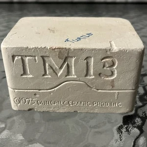 Duncan TM-13 Ceramic Slip Mold Miniature Frog Figurine Vintage Pottery 1975 - Picture 1 of 5