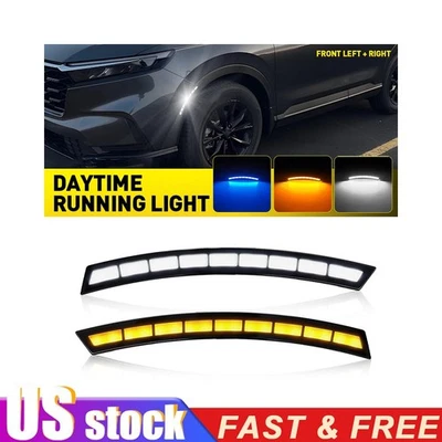 Luz de señalización lateral del guardabarros delantero señal dinámica para Honda CR-V CRV 2023-2024 Foto 1 de 4