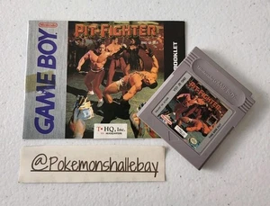 Pit-Fighter - Nintendo Gameboy *W/ Manual - NTSC-U/C - Free Tracked Postage* - Picture 1 of 4