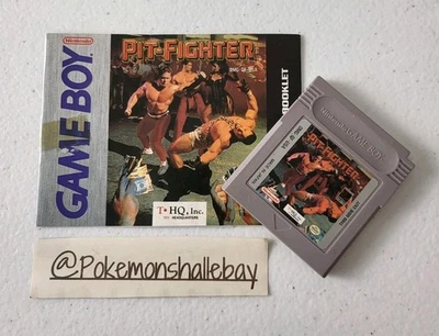 Pit-Fighter - Nintendo Gameboy *W/ Manual - NTSC-U/C - Free Tracked Postage* - Image 1 of 4