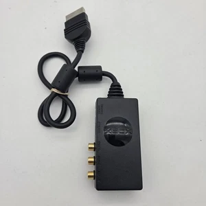 Microsoft Original Xbox Advanced AV Pack [X08-25261] Audio Video OEM Adapter - Picture 1 of 5