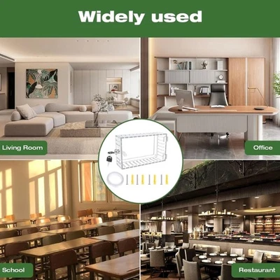 Large Thermostat box Tamperproof Housing Enhances Screw For Rental Properties - Image 1 of 4