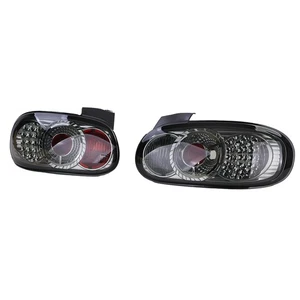 Fanali posteriori a led vetro trasparente cromo fumo per Mazda MX-5 NB NBFL 1998-2005 - Foto 1 di 9