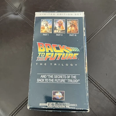 Back to the Future Trilogy and the Secrets of the Trilogy (VHS, 1991, Limited Ed - Image 1 of 4
