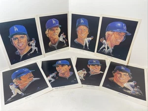 1982 L.A. Dodgers Union 76 Volpe impresiones Garvey/Scioscia/Russell/lunes/CEY+ - Imagen 1 de 6