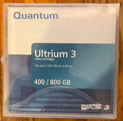 Quantum Ultrium 3 Tape Cartridge 400-800 GB ~ NEW - Image 1 of 2