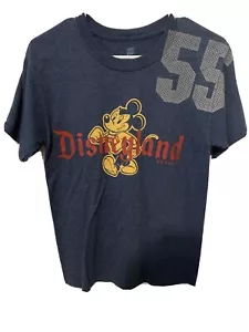 Disneyland Resorts DisneyParks Mickey 55 T-shirt Small Dark Blue NWT - Picture 1 of 3