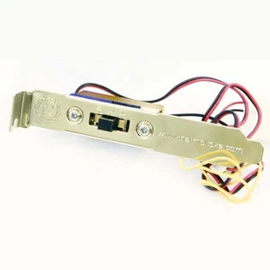 REGOLATORE ADATTATORE TENSIONE VENTOLA 6-9-12V ALIMENTAZIONE 3PIN Interruttore - Foto 1 di 1