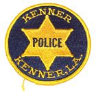 KENNER LOUISIANA LA Sheriff Police Patch GOLD STAR 4”