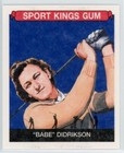 2024 Sage Sport Kings Volume No. 5 Babe Didrikson Mini #170