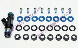 Fuel Injector Rebuild Kit O-rings Seals Filters Pintle V8 Chevy GMC 4.8 5.3 6.0 - Picture 1 of 2