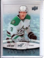 2014-15 Upper Deck Ice #131 John Klingberg RC /499