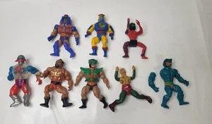 Vintage He Man Figures Job Lot Bundle Set Lot MOTU Master of the Universe 1980’s - Picture 1 of 13