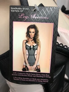 NWT Vintage Look Corset Garter Dress Leg Avenue 87044 Peach S Burlesque - Picture 1 of 3