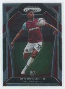 2020 Panini Prizm Premier League Ben Johnson RC West Ham #189 - Picture 1 of 2