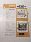Buda Industrial Diesel Power Unit Specifications Sales Engine 6Bd-230 1947