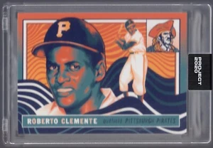 2020 Project Topps Online Exclusive #103 Roberto Clemente RC Matt Taylor /11577 - Picture 1 of 6
