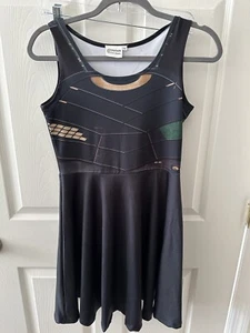 Rundisney Sylvie Loki Running Dress Hawaiian Pizza Apparel Size M - Picture 1 of 4