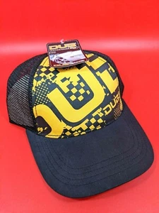 DUB AUTOMOTIVE BRAND hat black/yellow trucker mesh cap M / L - Picture 1 of 6