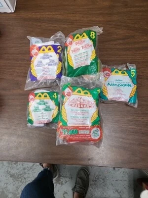 disney happy meal toys (Buzz light year, tarzan, power rangers, emperors) - Image 1 of 2