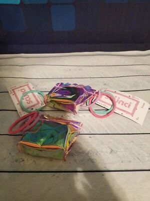 Совершенно новый [2 комплекта] X [20 шт] Scunci эластичные волосы аксессуары 40 шт. все вместе - Изображение 1 из 2