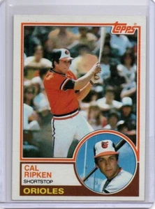 Cal Ripken Jr. 1983 Topps - #163 Baltimore Orioles - Picture 1 of 2