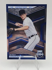 2023 Elite Extra Edition Blue Aspirations /349 #108 Carson Rucker Detroit Tigers - Picture 1 of 2