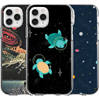 Silicone Cover Case Space Turtles Universe Galaxy Planets Stars Nebulae Future