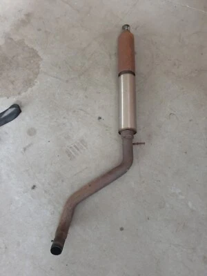 Abarth 595 500 msd mittelschalldämpfer "leiser machen" Auspuff Schalldämpfer 695 - Bild 1 von 2