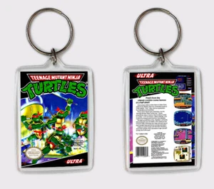 TORTUGAS NINJA NINTENDO NES LLAVERO KEYRING - Imagen 1 de 1