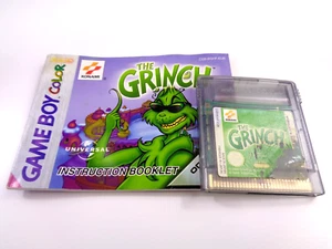Cartucho de juego The Grinch Nintendo Game Boy color y manual - Imagen 1 de 10