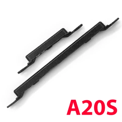 ORIGINAL EQUIPMENT MANUFACTURER(OEM) SAMSUNG GALAXY A20S (SM-A207F) bouton power allumage on/off + touche volume NOIR