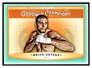2019 Upper Deck Goodwin Champions Green #58 Brian Ortega  - Bild 1 von 1