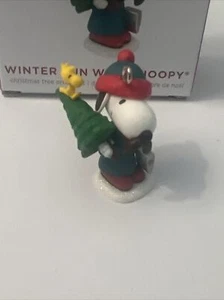 Peanuts Winter Fun With Snoopy 24th Christmas Hallmark Keepsake Ornament NIB'' - Picture 1 of 19