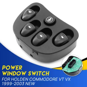 4 Button Electric Power Window Switch For Holden Commodore VT VX 1999-2003 - Picture 1 of 14