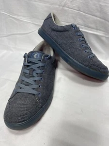 Kustom Womens flat Runners skate shoes Navy Twill Size US 8 Eu 39 FAST POST - Picture 1 of 12