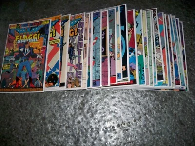 Amerikan Flagg #1-50 1983 + #1-12 1988 + Special Full Run Lot of 63 First Comics - Image 1 of 4