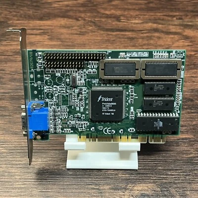 Trident 2MB ProVidia 9685 PCI VGA Video Card - Image 1 of 3