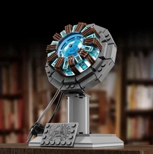 Iron Man Arc Reactor Building Blocks Set With Working Lights - Picture 1 of 6
