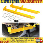 28" Universal Leaf Spring Traction Bars Yellow Powder Coat Finish Steel Kit