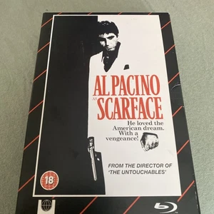 Scarface - Limited Edition - Blu-Ray/DVD(2 Disc + Poster) VHS PACKAGING-Free P&P - Picture 1 of 7