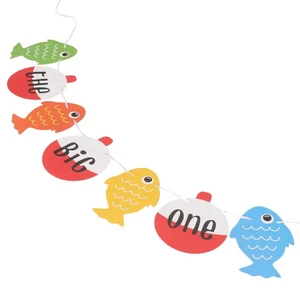  Photo Garland Fishing Hanging Bunting Party Banner Birthday Decorations - Picture 1 of 12