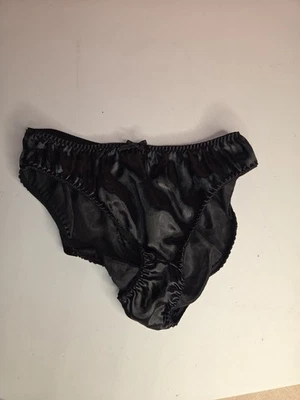 Bragas vintage Van Dale poliéster negro corte alto talla 9 Hong Kong Foto 1 de 4