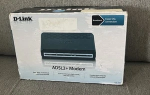 D-Link DSL-520B ADSL2+ Modem Broadband Complete In Box - Picture 1 of 4