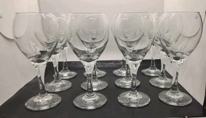 12 bicchieri da vino LIBBEY SOCIEVOLE ~ 10,75 OZ ~ TRASPARENTE scatola orig  - Foto 1 di 6