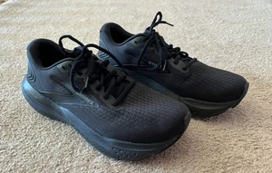 Brooks Glycerin 21 Men’s All Black Running Shoes Sneakers 1104191D020 Size 9.5 D - Picture 1 of 11