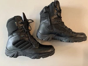Bates GX 8 Gore Tex Side Zip Insulated E02268 Mens 11.5 Black Tactical Boots - Picture 1 of 6
